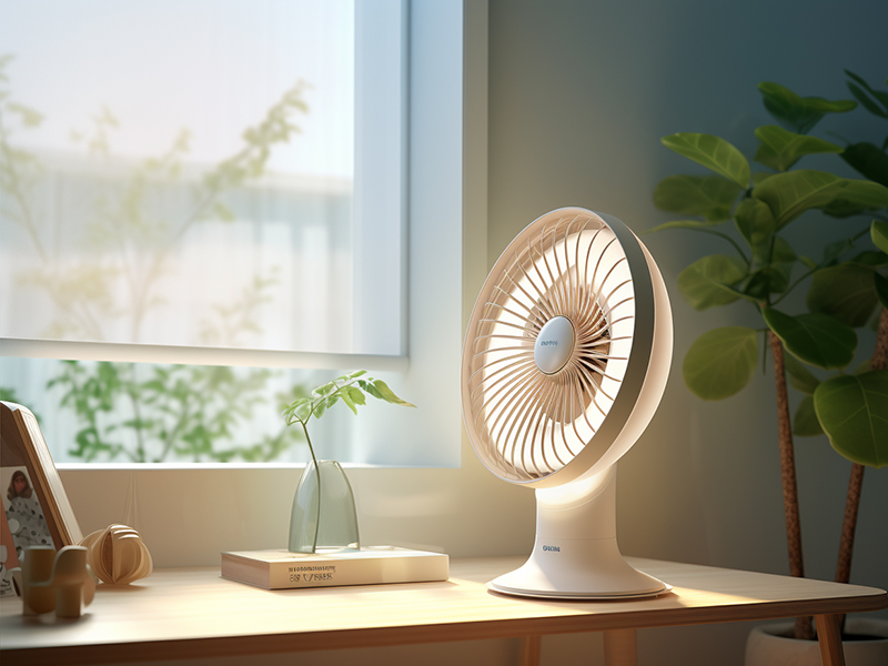 小家電產品設計之臺式小風扇產品造型設計(圖3)