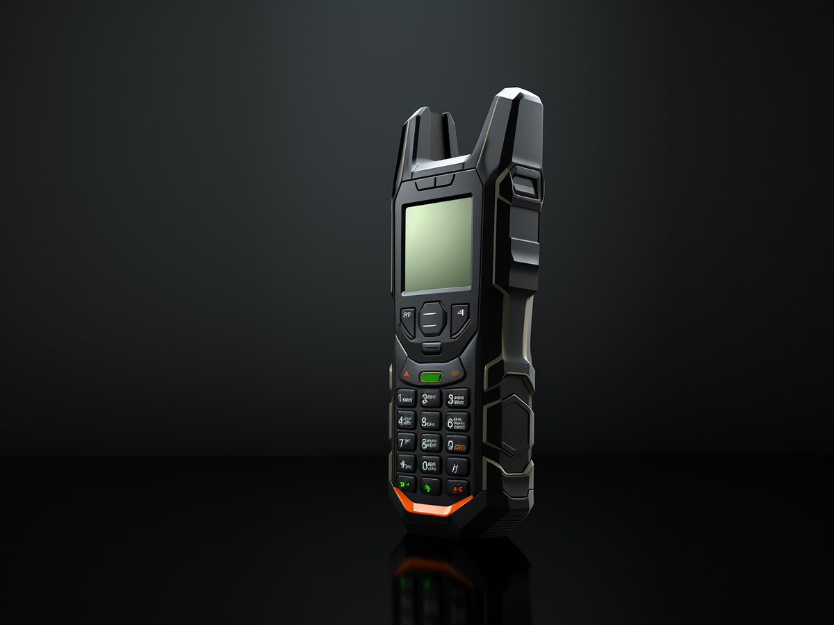 新穎對講機(jī)產(chǎn)品造型設(shè)計(jì)(圖2)