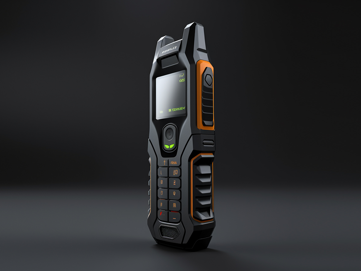 新款對講機產品外觀工業設計(圖3)