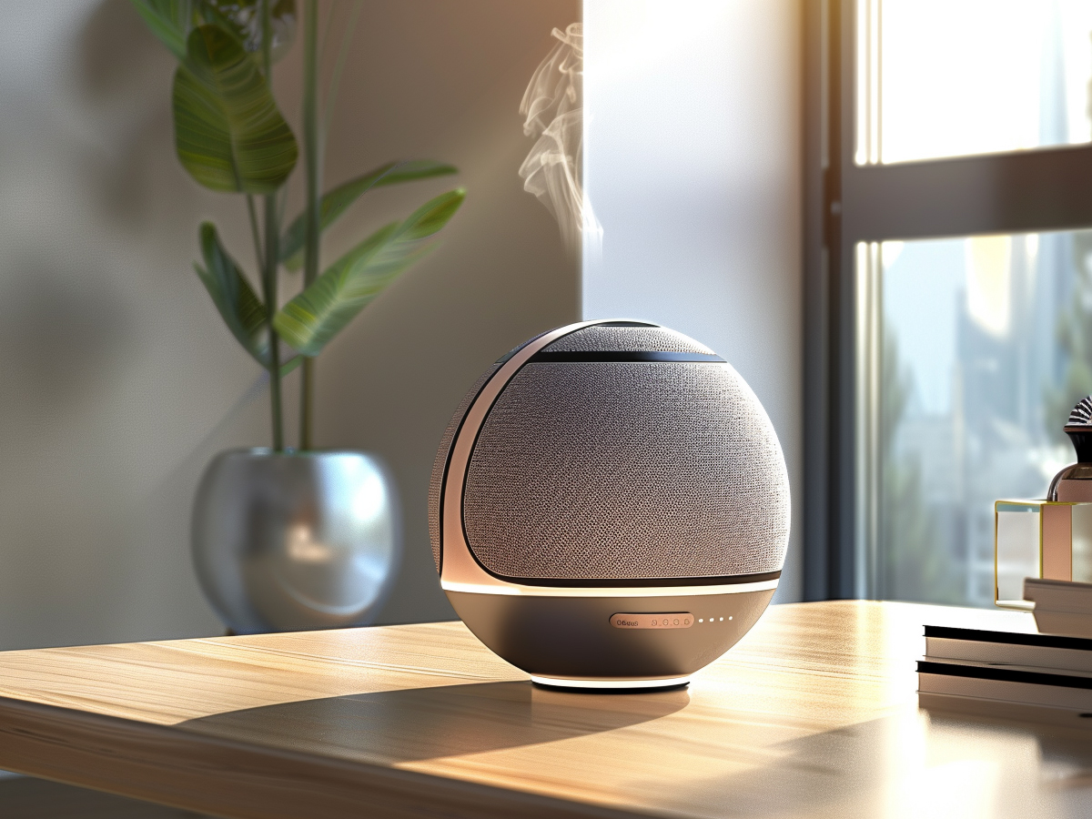 智能音響外觀設計與科技創新結合(智能音響外觀設計與科技創新結合案例)(圖1)