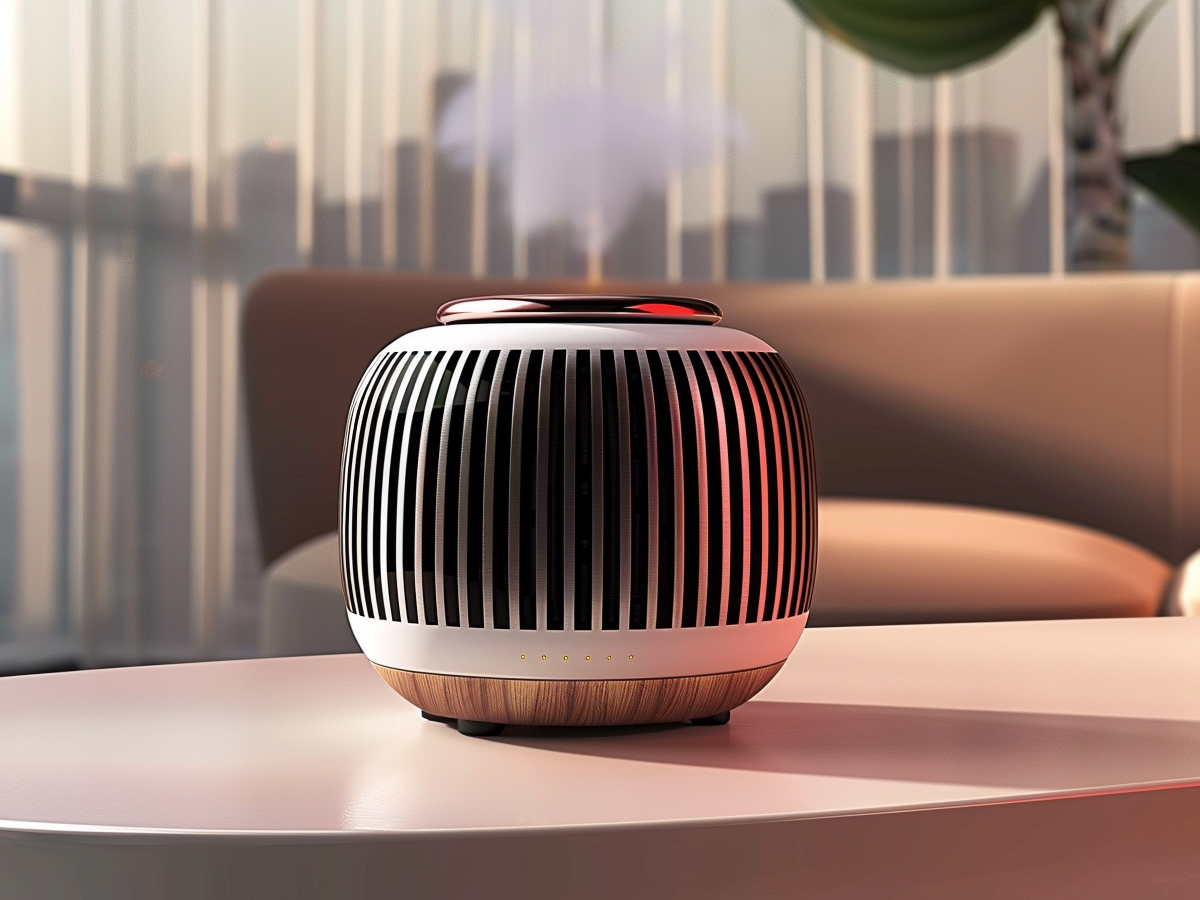 時(shí)尚藍(lán)牙音響外觀設(shè)計(jì)為生活增添樂(lè)趣(藍(lán)牙音響效果圖)(圖1)