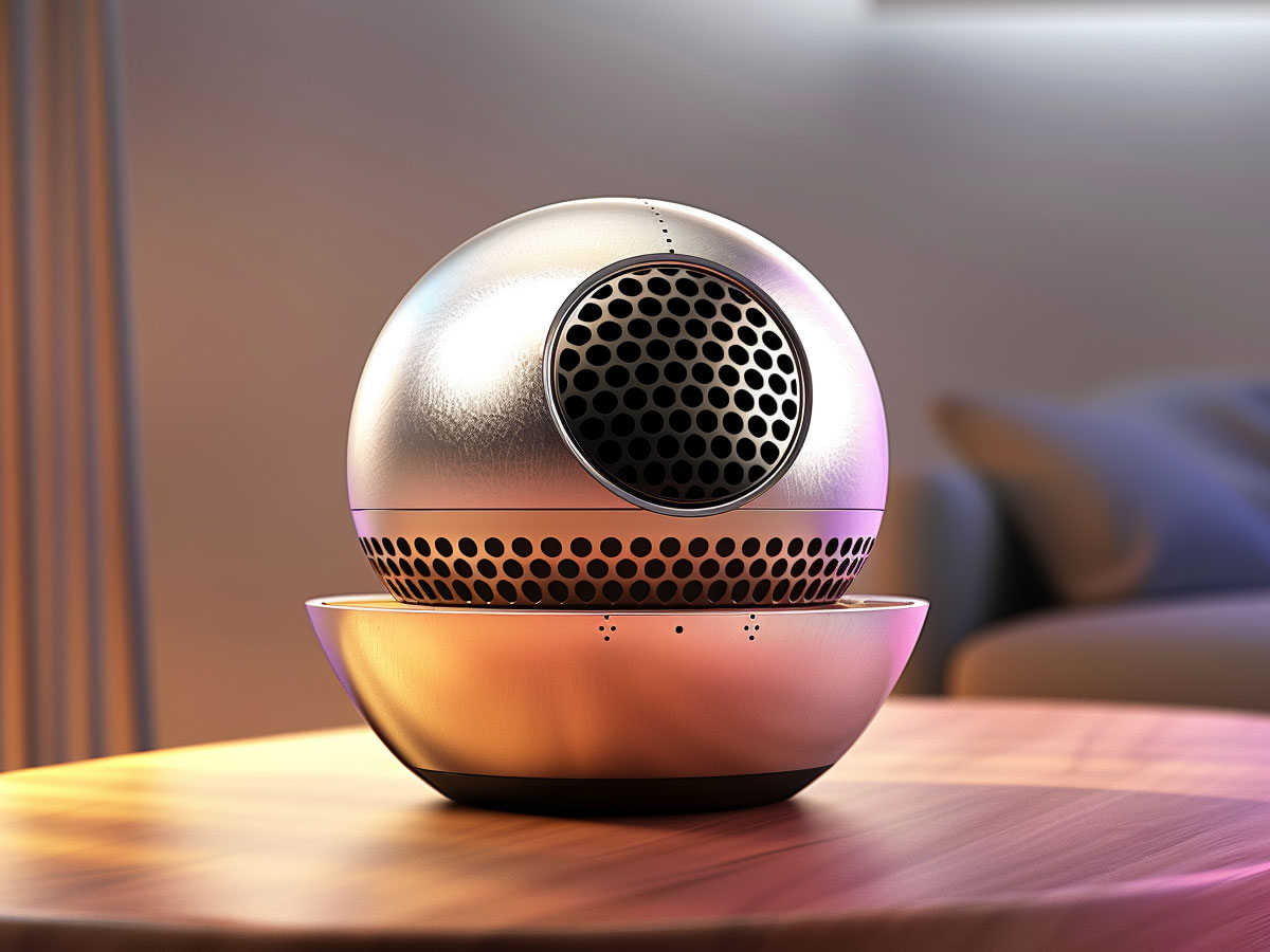 藍牙音響箱外觀設計中