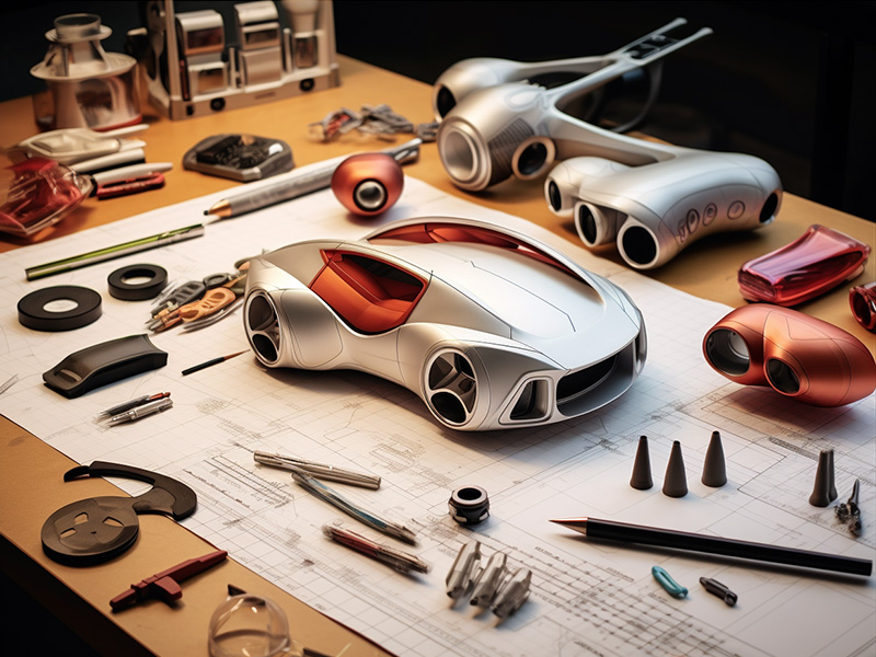 產品外觀設計：工業設