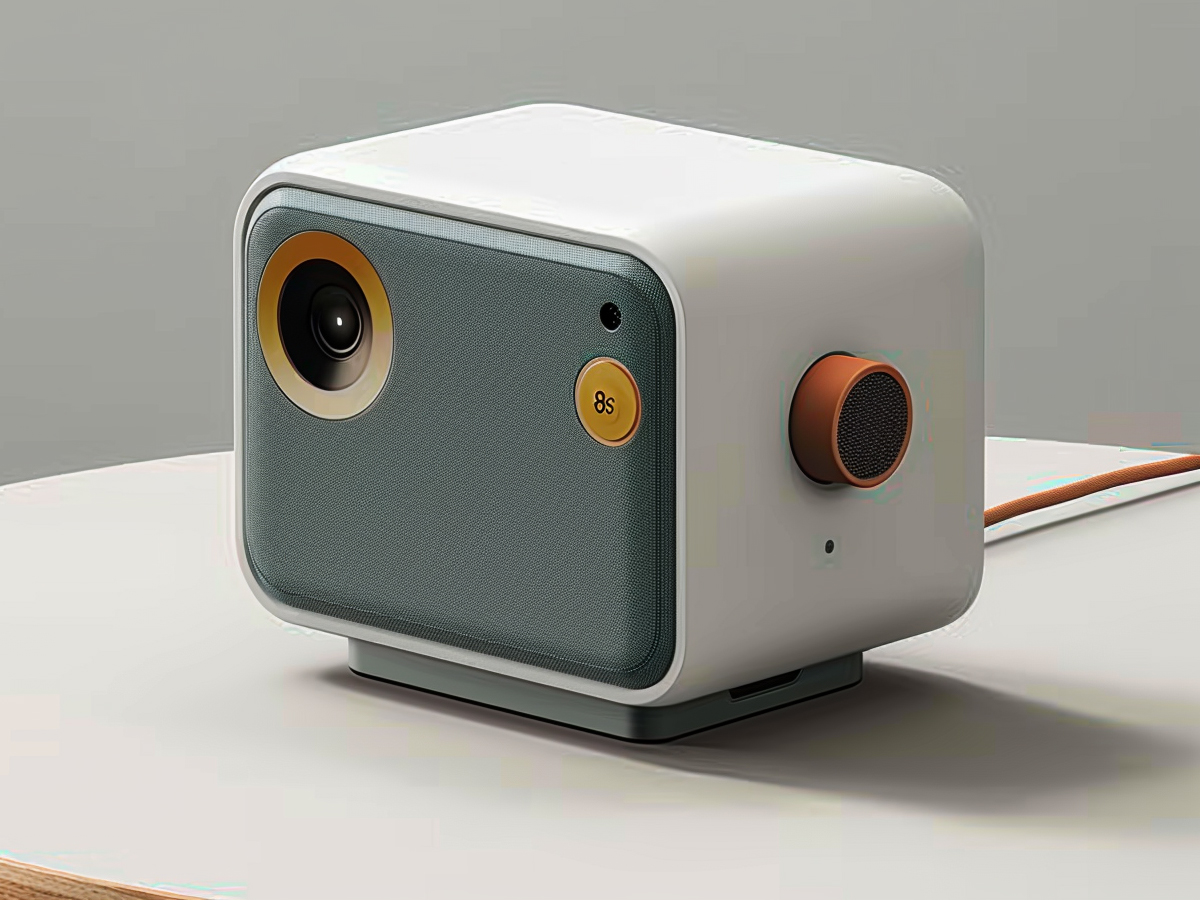 演繹科技之美：便攜式投影儀外觀設(shè)計(jì)論述(投影儀便攜式的弊端)(圖3)